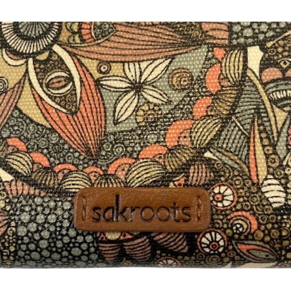 Sakroots Artist Circle Large Smartphone Wristlet Wallet Sienna Spirit Desert - Picture 8 of 11